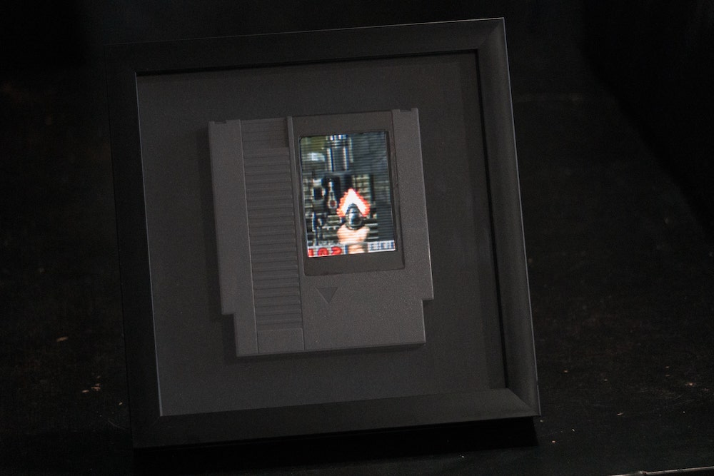 The NES frame, produced Nov 2020