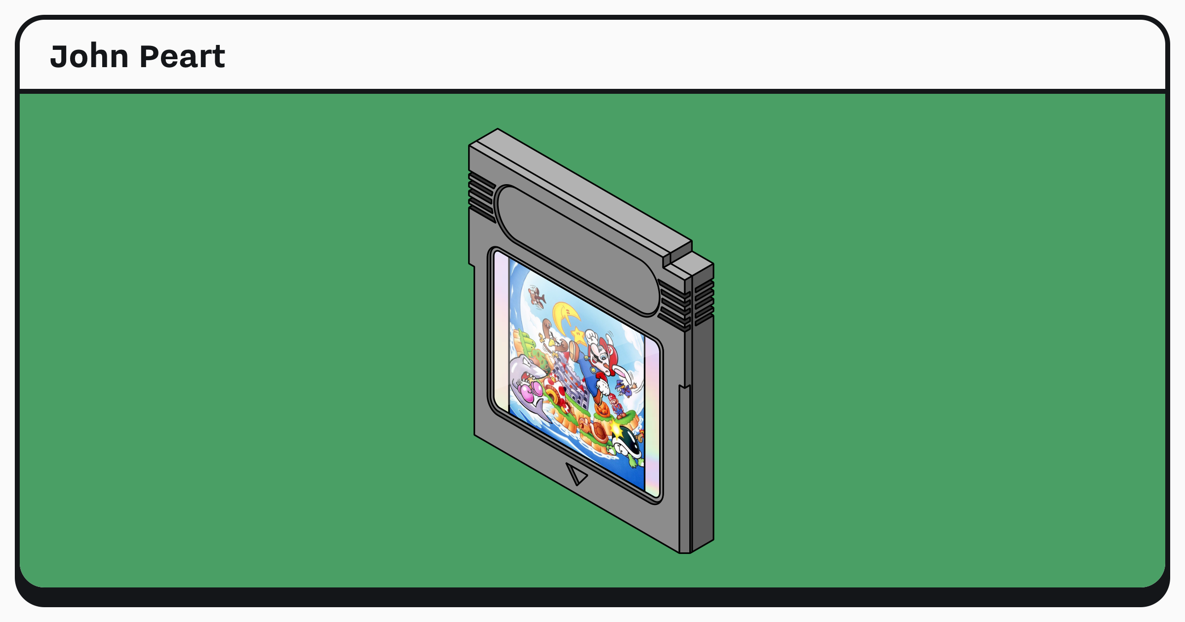 A screenshot of my Game Boy Game Pak drawing.