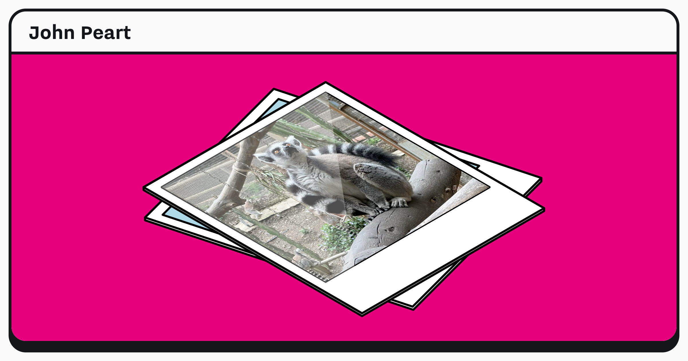 A screenshot of a my Polaroid picture drawing.
