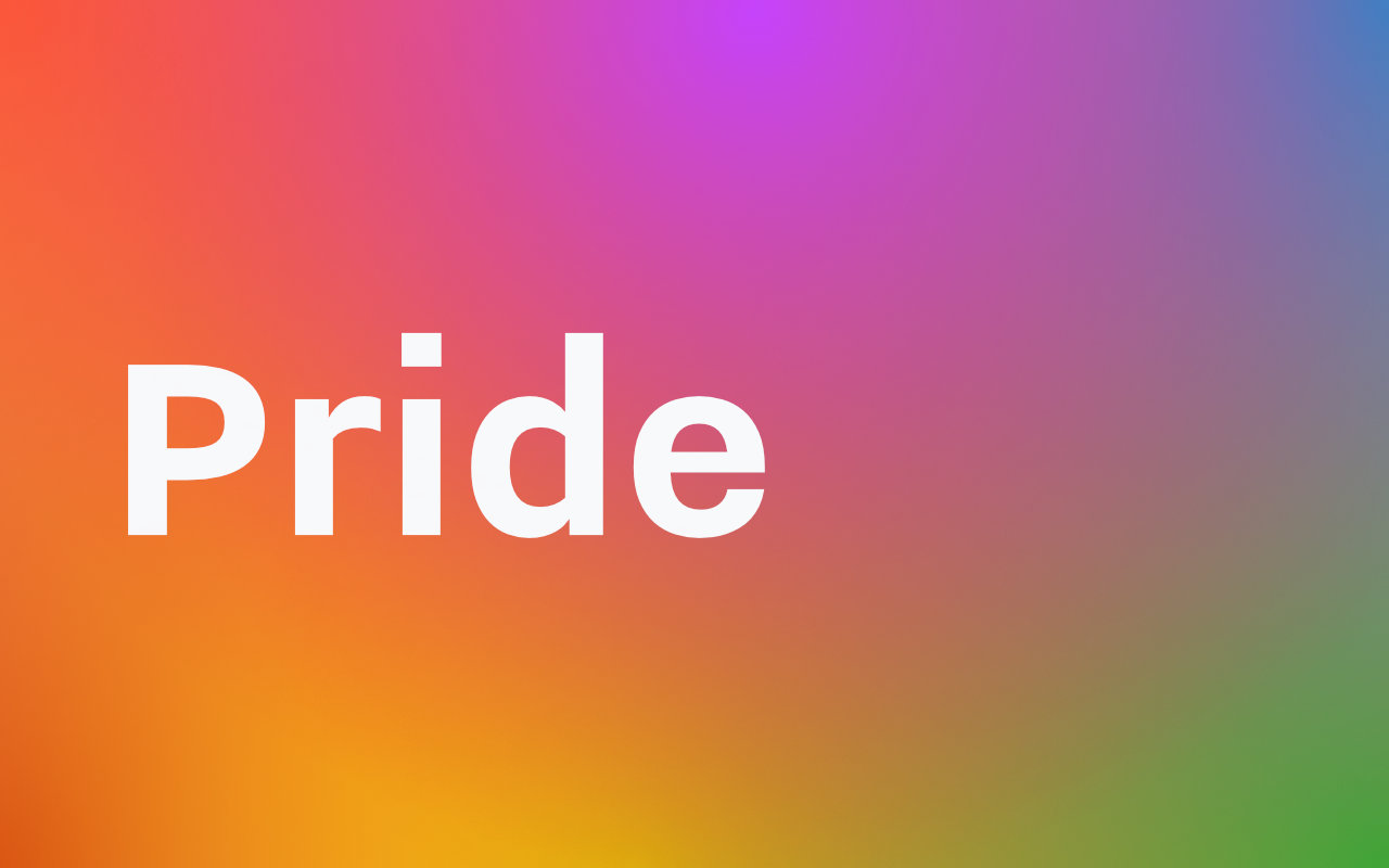 Text: Pride